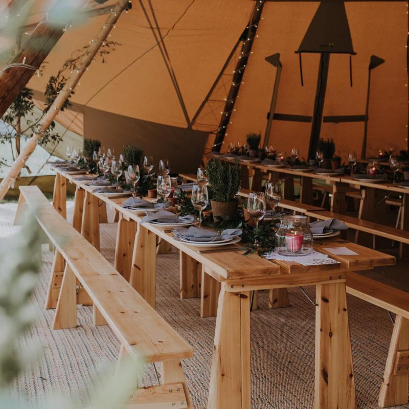 Tipi Table Hire Bath Bristol Aspect Ratio 1 1